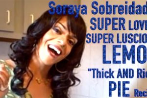 Soraya’s Super Lovely Gluten Free No Bake Sugar Free Lemon Pie Recipe